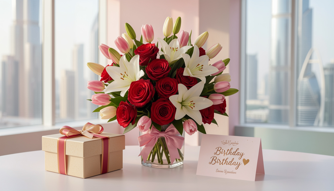 Best Birthday Flowers to Send in Dubai